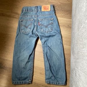 Toddler boy denim Levi’s size 2